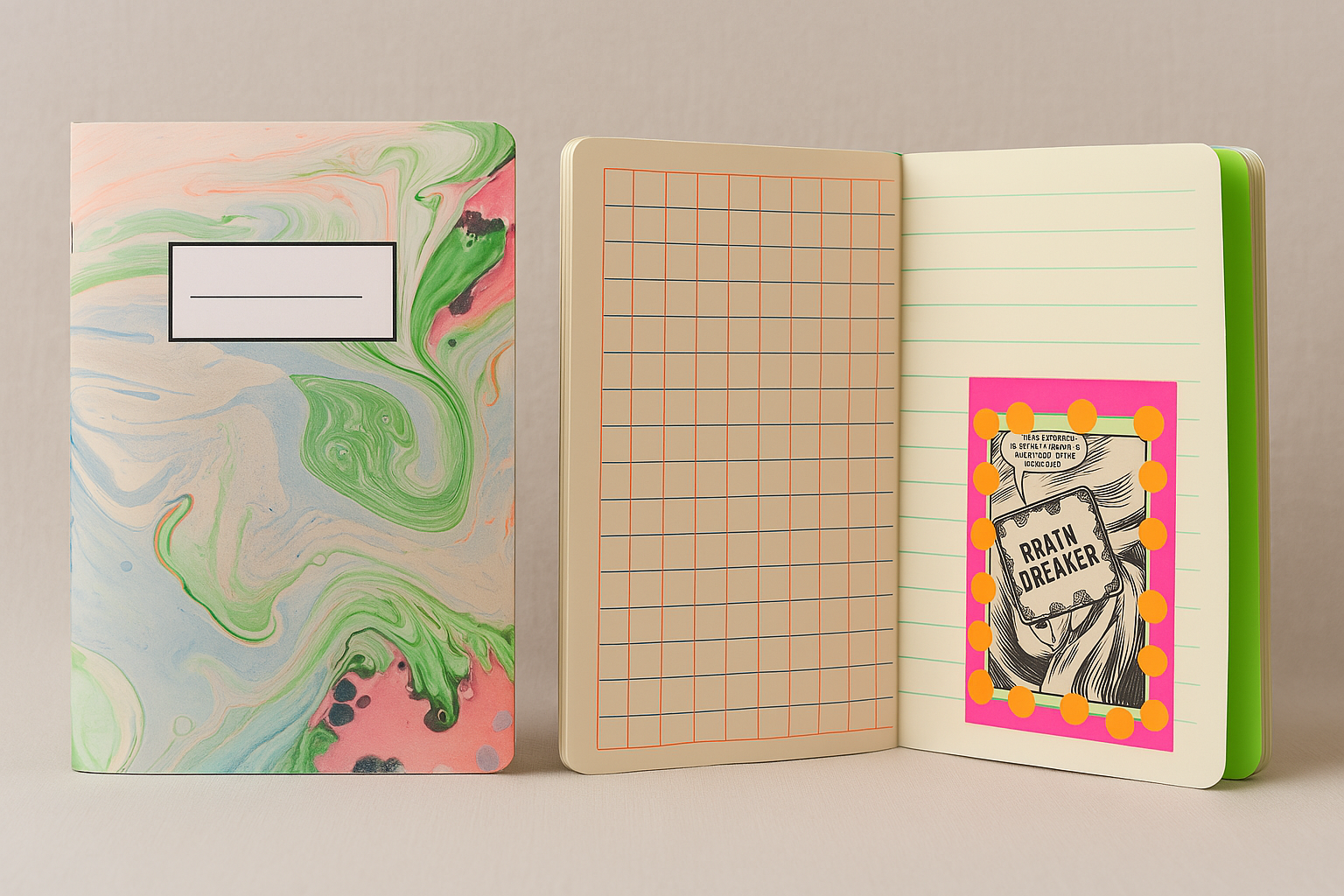 Carnets personnalisés